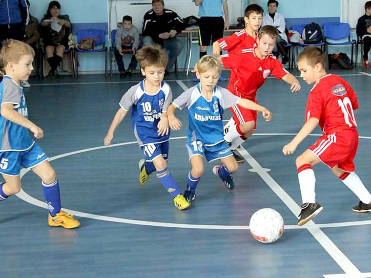 Мини футбол дети