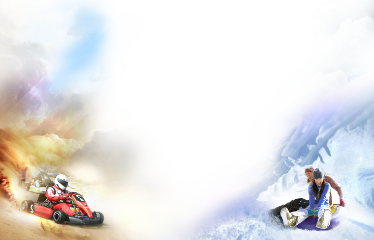 Зимний спортивный фон