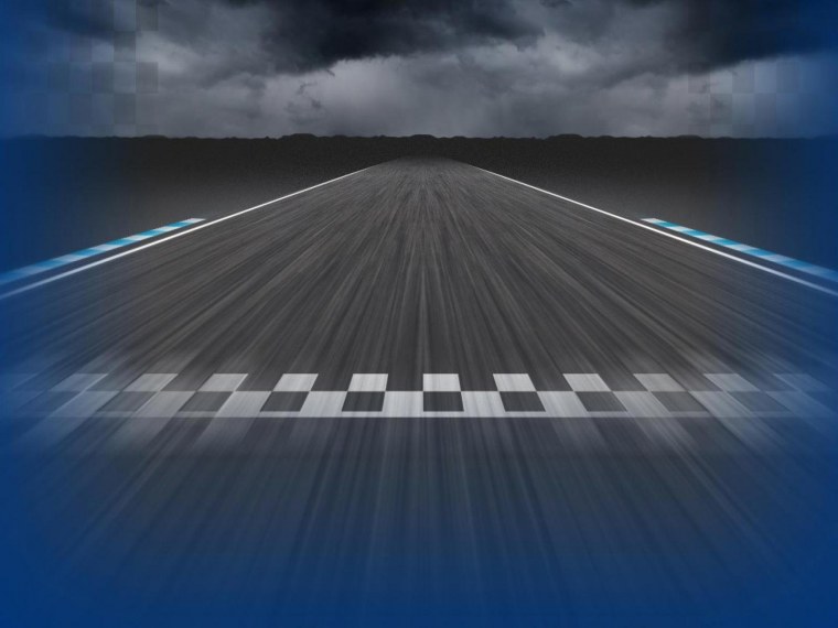 Гоночная трасса финиш