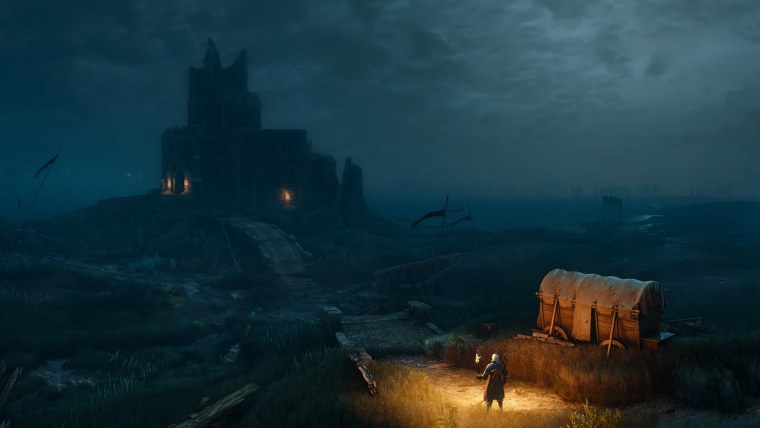 The Witcher 3 Wild Hunt замок
