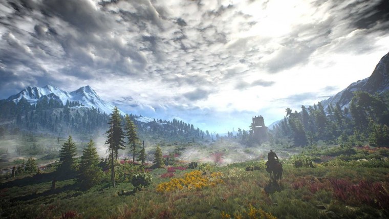 Ведьмак Скеллиге пейзаж