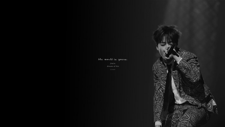 БТС на обои Эстетика темная