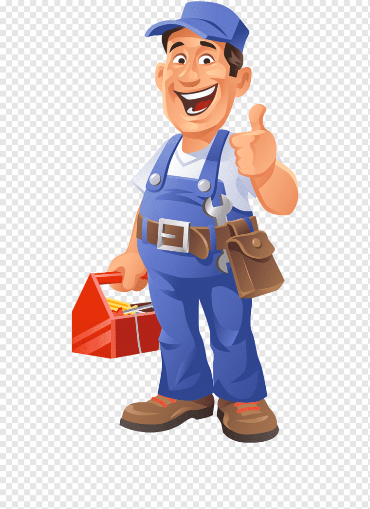 Человечек в спецодежде