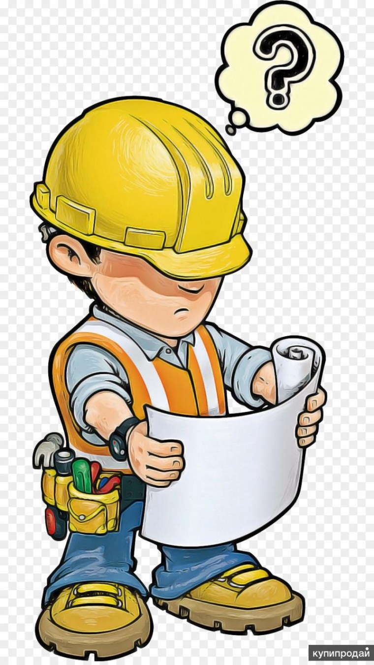 Строитель мультяшный