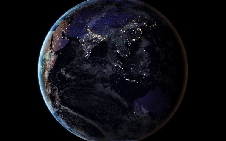 Земля вращается