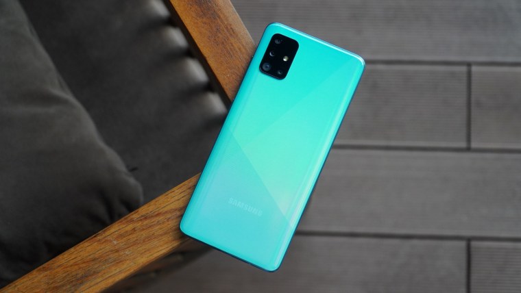 Samsung Galaxy a51 зеленый