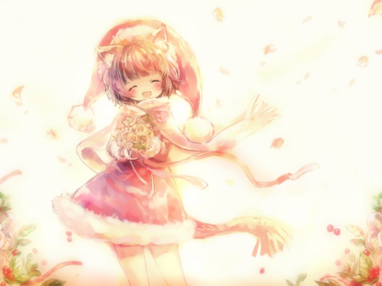 Аниме девочка с косичками