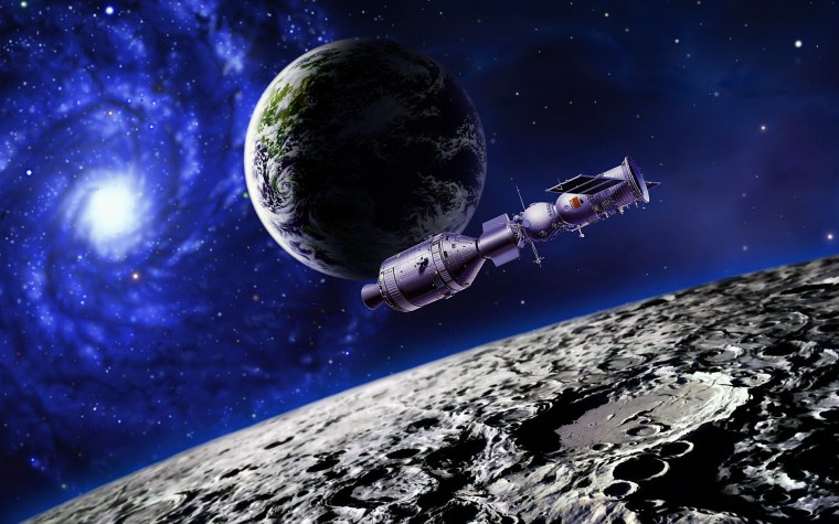 Космическая база НАСА на Луне