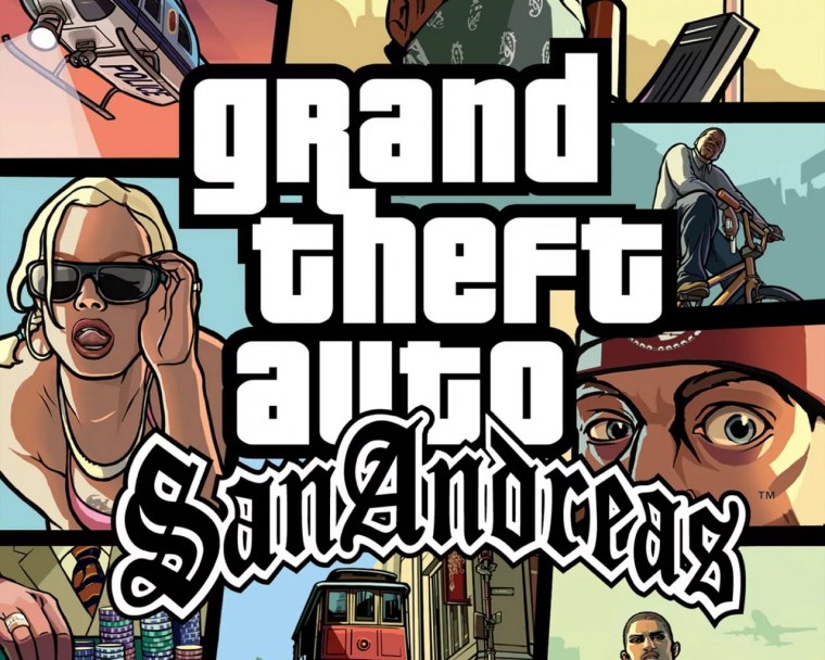 Grand Theft auto San Andreas обложка