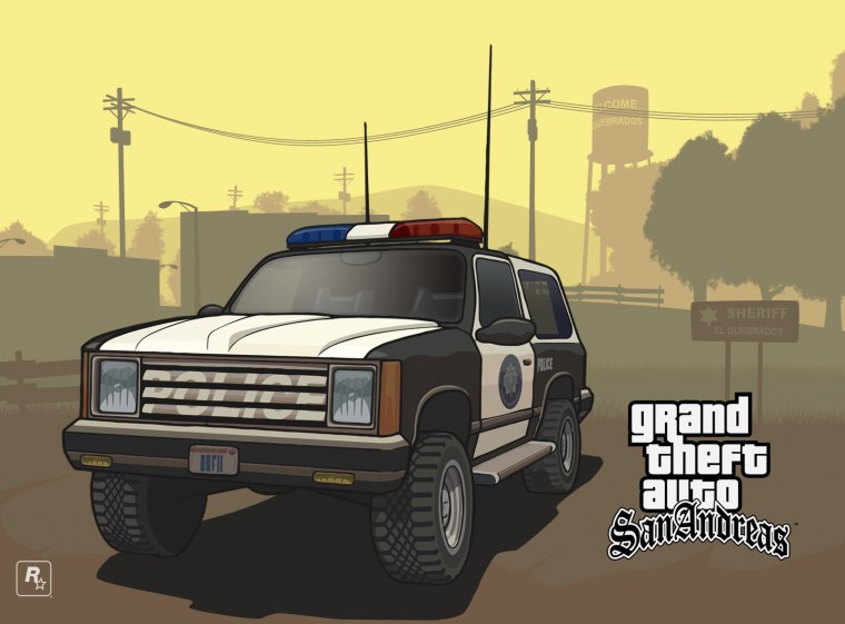 Рисунки ГТА Сан андреас
