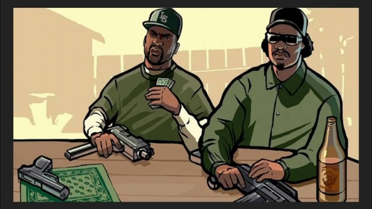 Биг Смоук из ГТА Сан андреас