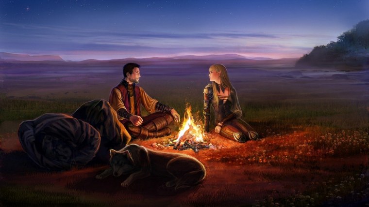 Посиделки у костра