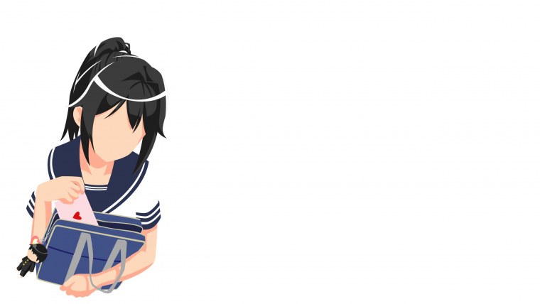 Обои на рабочий стол аниме Яндере симулятор