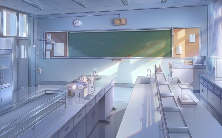 Аниме фон лаборатория
