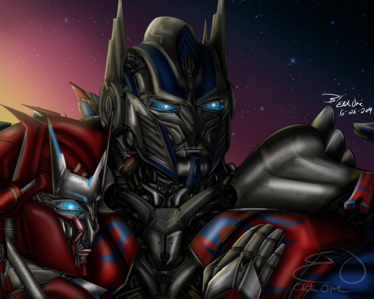 Оптимус Прайм и каусвеи