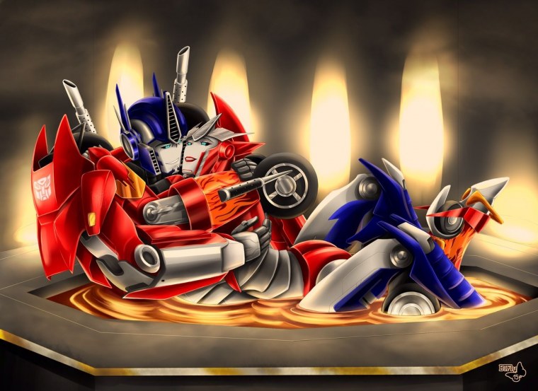 Transformers Optimus Prime era 7