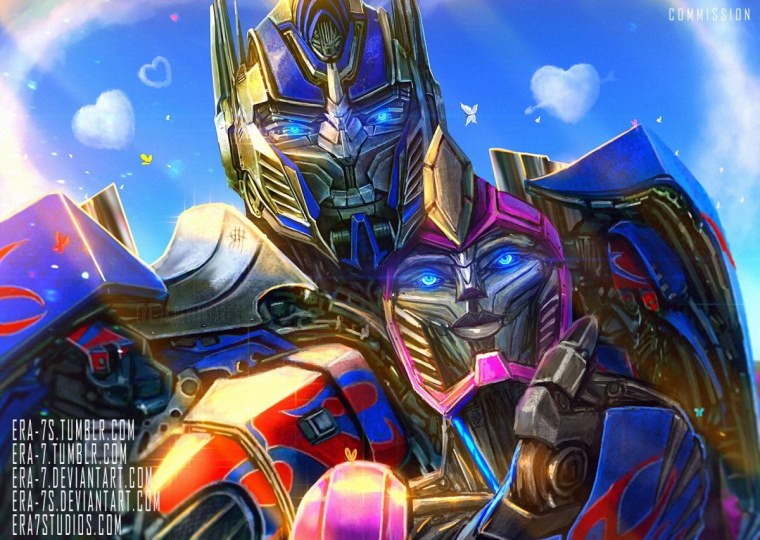 Трансформеры Optimus x elita1