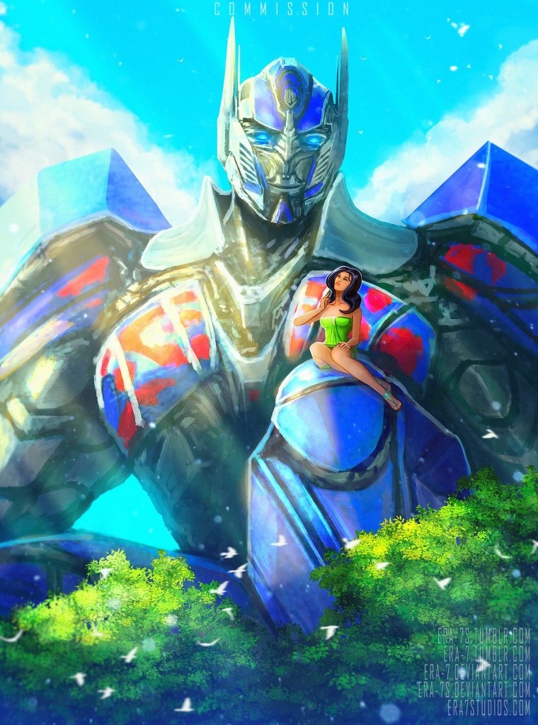 Трансформеры Оптимус Прайм арт era7