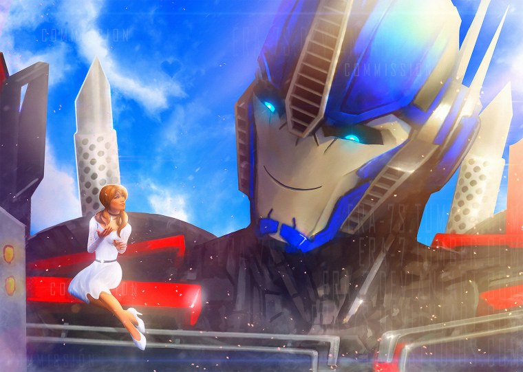 Transformers Optimus Prime era 7