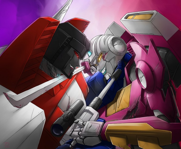 Трансформеры Прайм Оптимус и Causeway