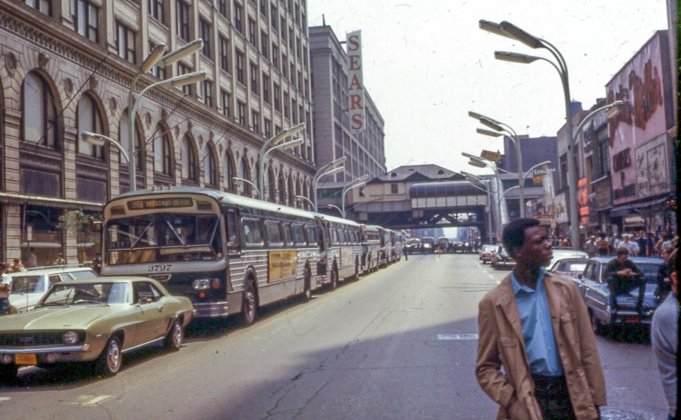 Чикаго улицы 1970