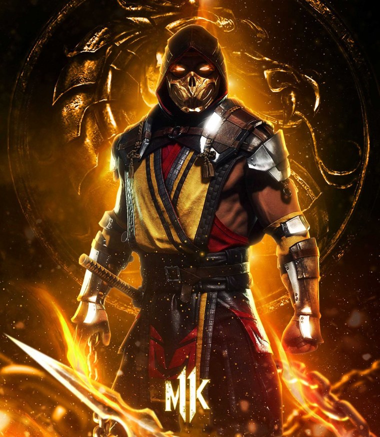 Mortal Kombat 2021 Скорпион
