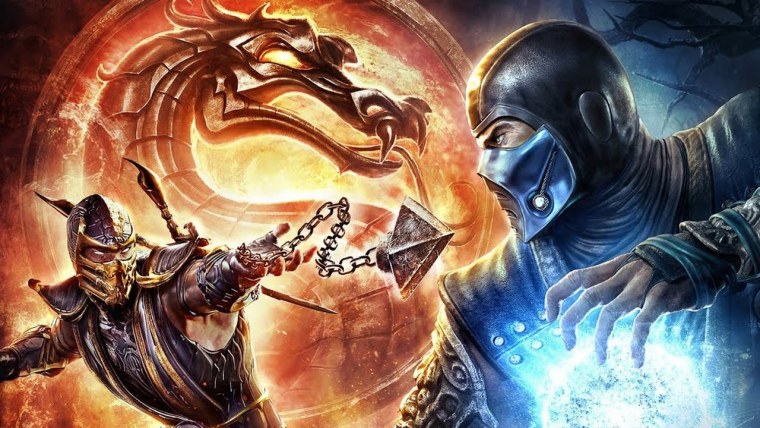 Мортал комбат Скорпион убивает саб Зиро