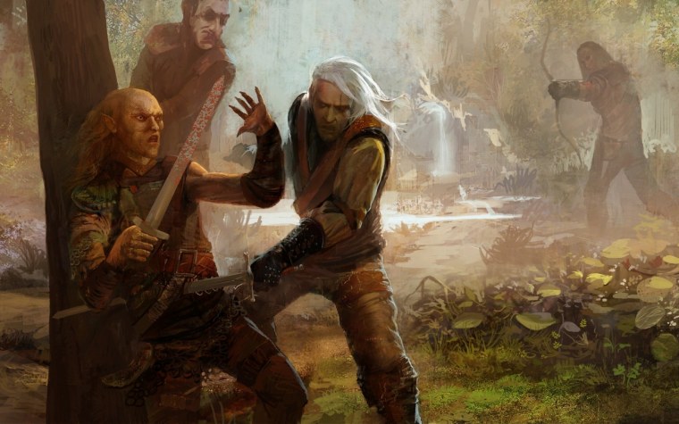 Ведьмак 1 Геральт арт