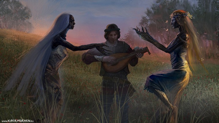 Полуденница арт Славянская мифология