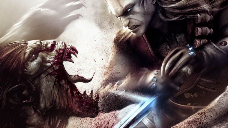 Ведьмак 1 Геральт и Стрыга