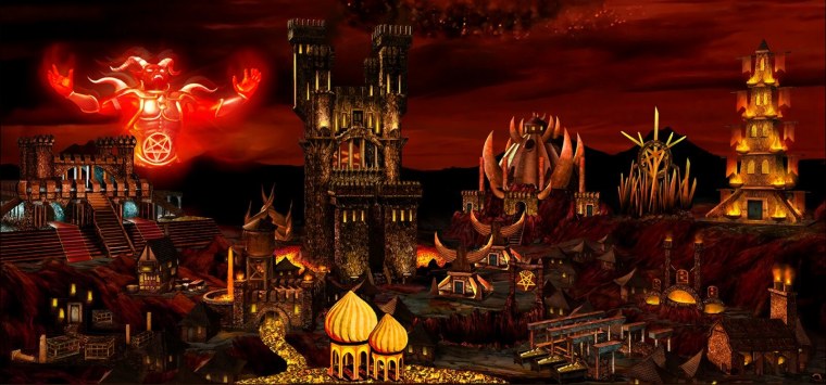 Город Инферно герои 3