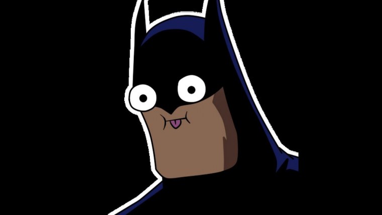 Бэтмен с выпученными глазами