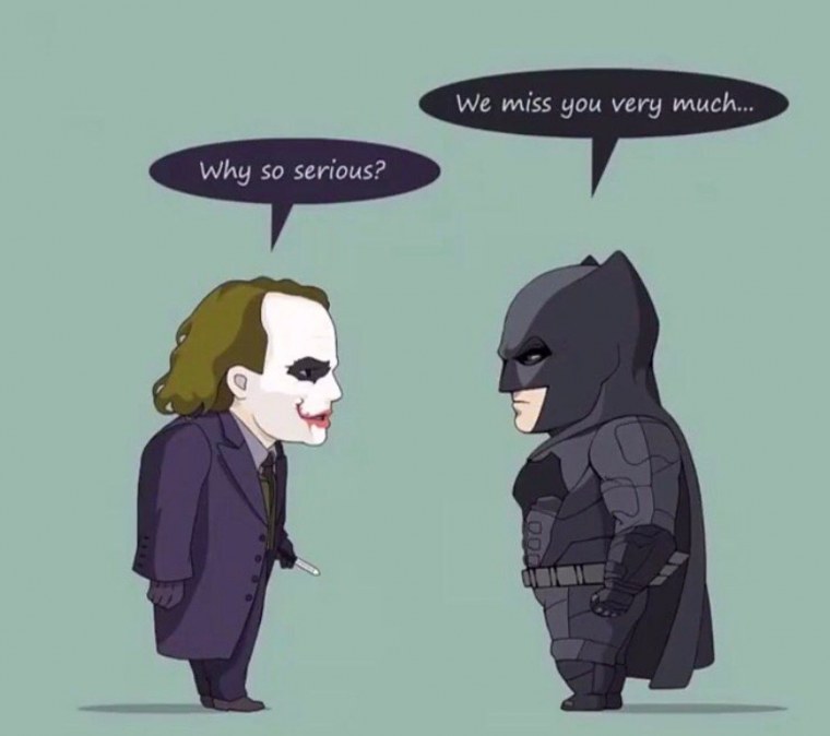 Приколы про Бэтмена и Джокера