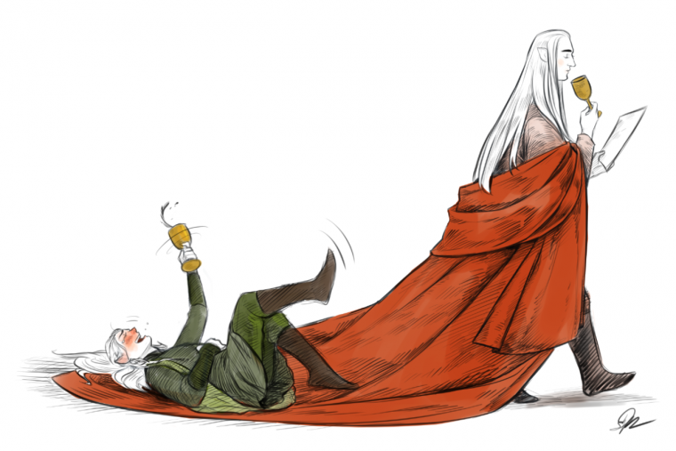 Трандуил и Леголас