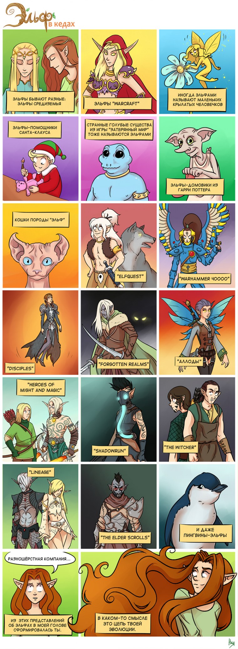 Эльф в кедах