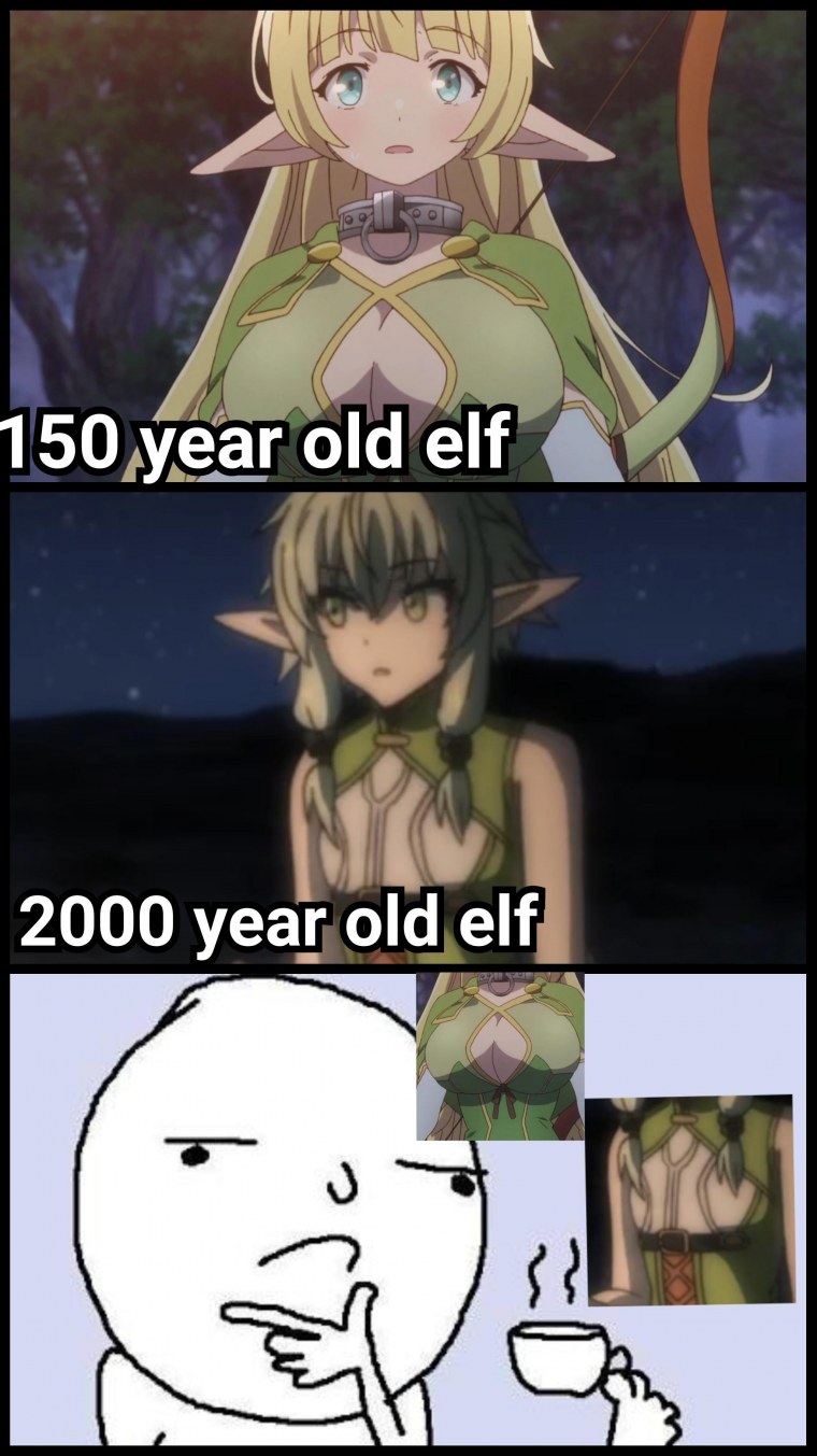 Мемы эльфы аниме