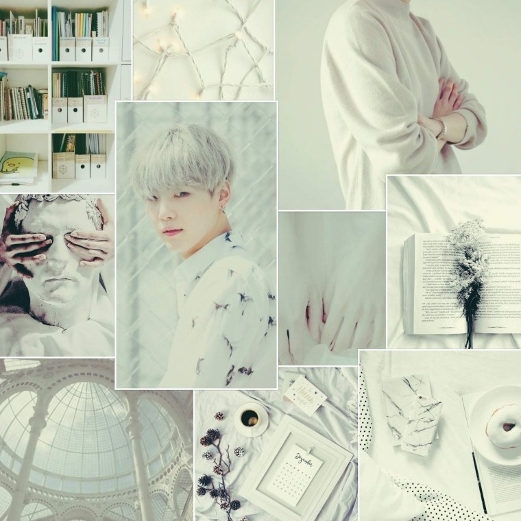 БТС голубая Эстетика