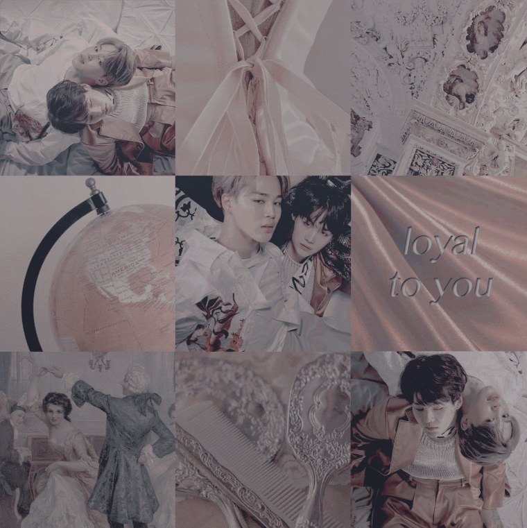 Эстетика BTS коллаж Чимин