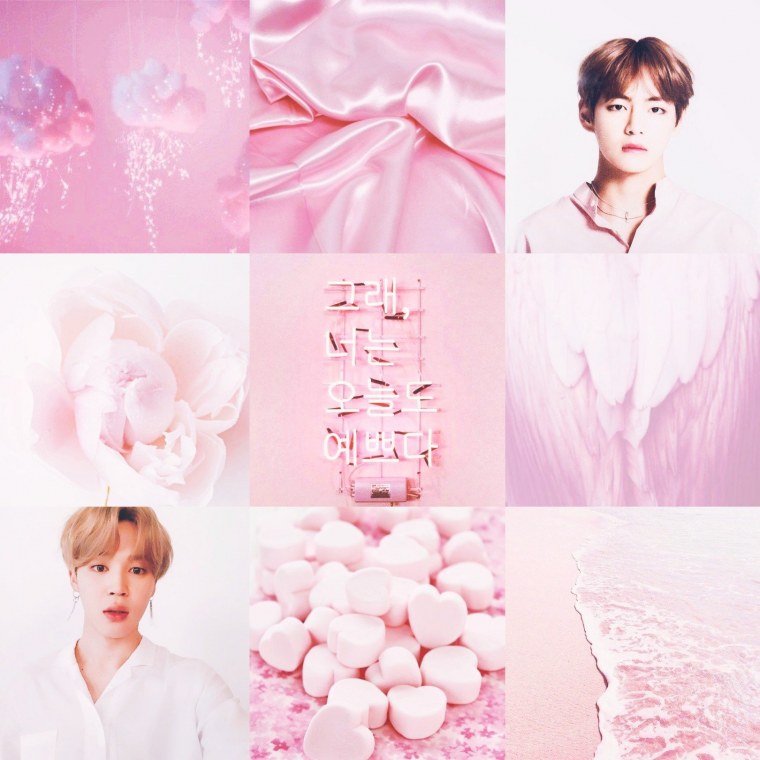 Фон БТС Чимин Эстетика