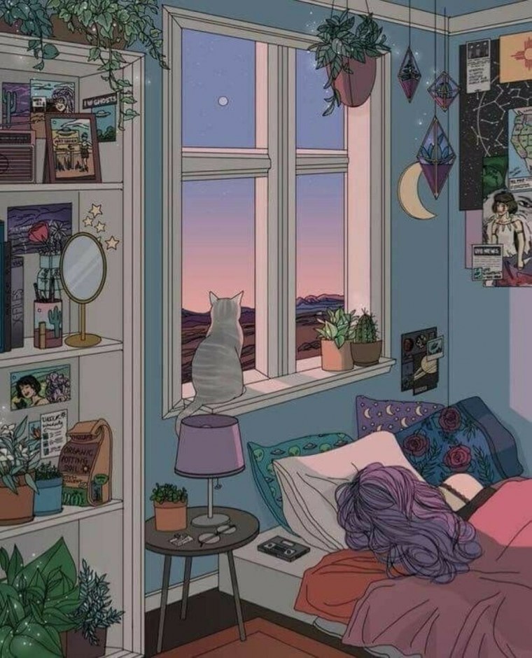 Минимализм арт человек