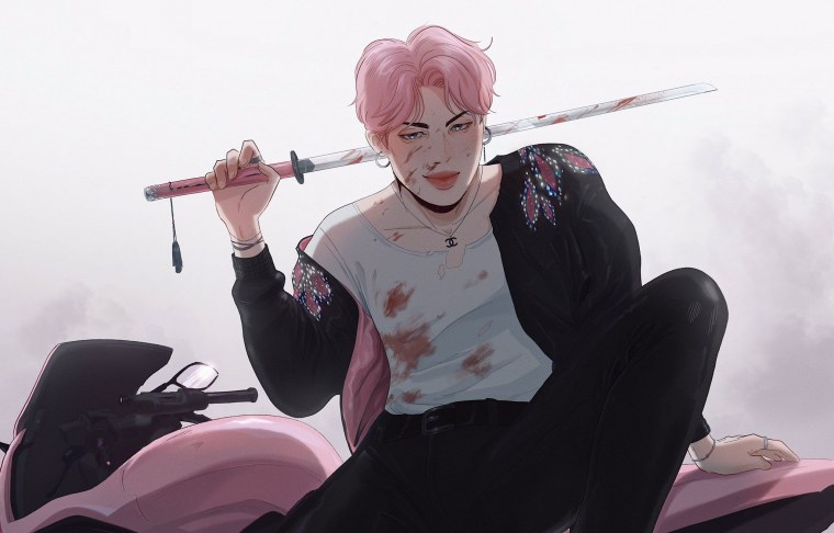 БТС арт Agust d