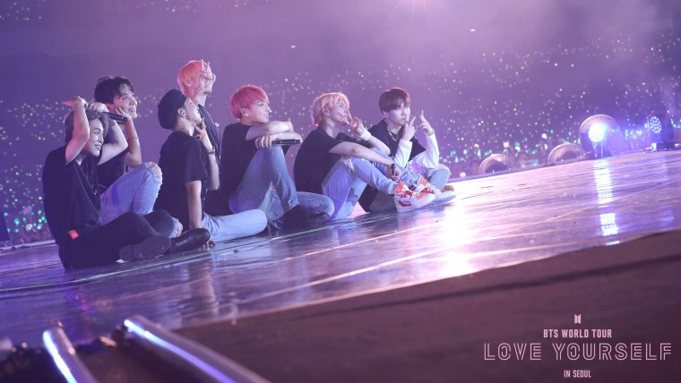 БТС на сцене 2019