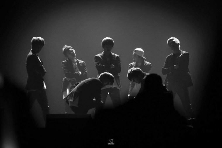 БТС на сцене Эстетика