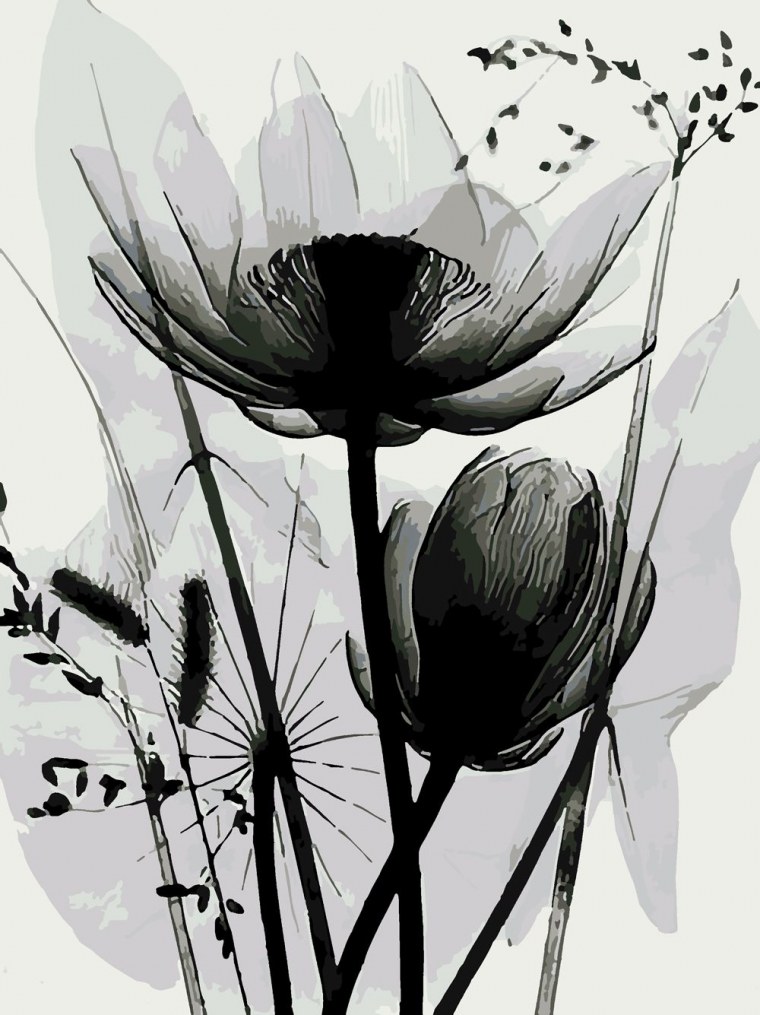 Разноцветные линии фон