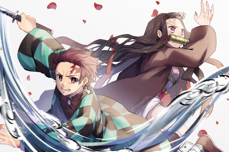 Аниме клинок рассекающий демонов демоны