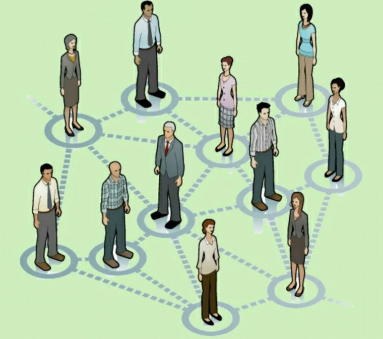 Малая группа иллюстрация