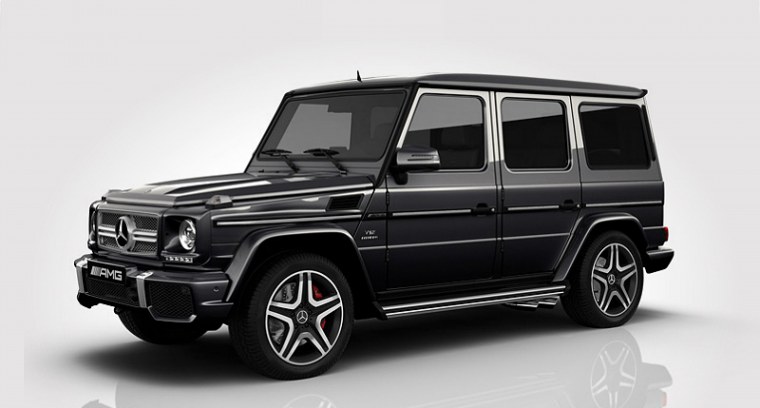 Мерседес Гелендваген сбоку