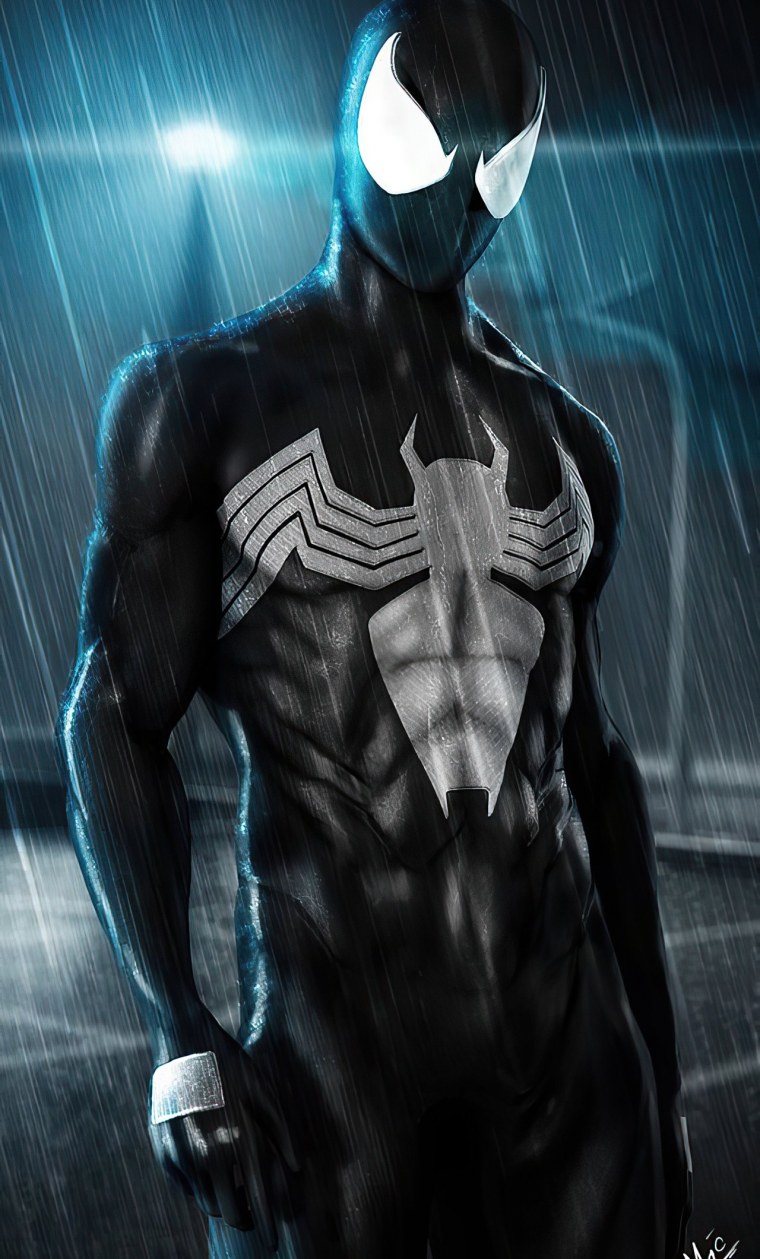 Человек паук костюм симбиота