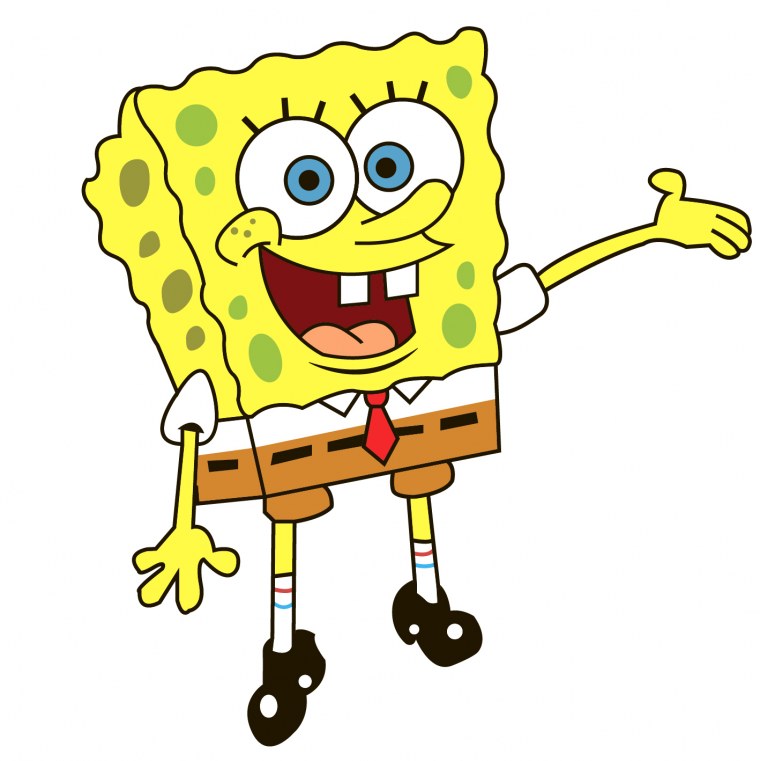 Губка Боб с сачком