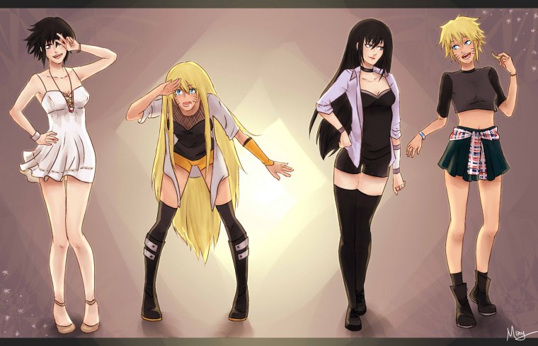 Саске до и после